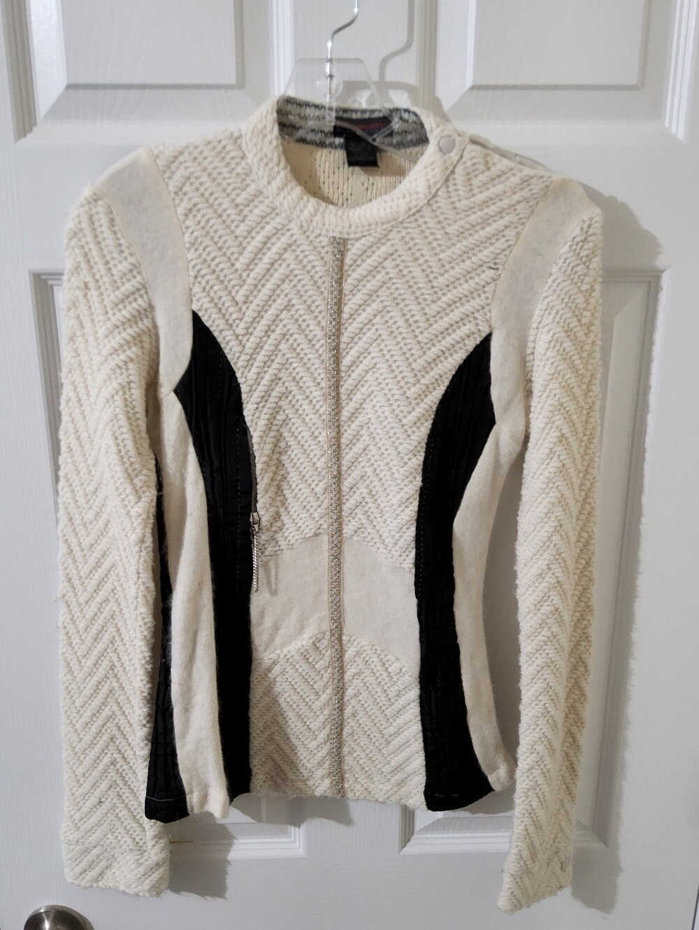VTG Y2K Custo Barcelona Knit Long Sleeve Sweater Top Size 2